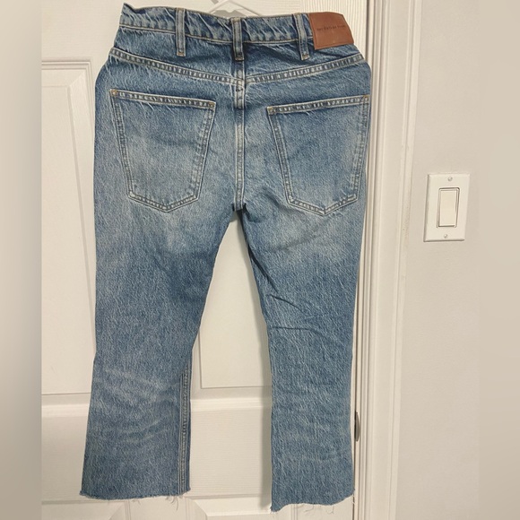 Zara Cropped Flared Jeans - Picture 3 of 4